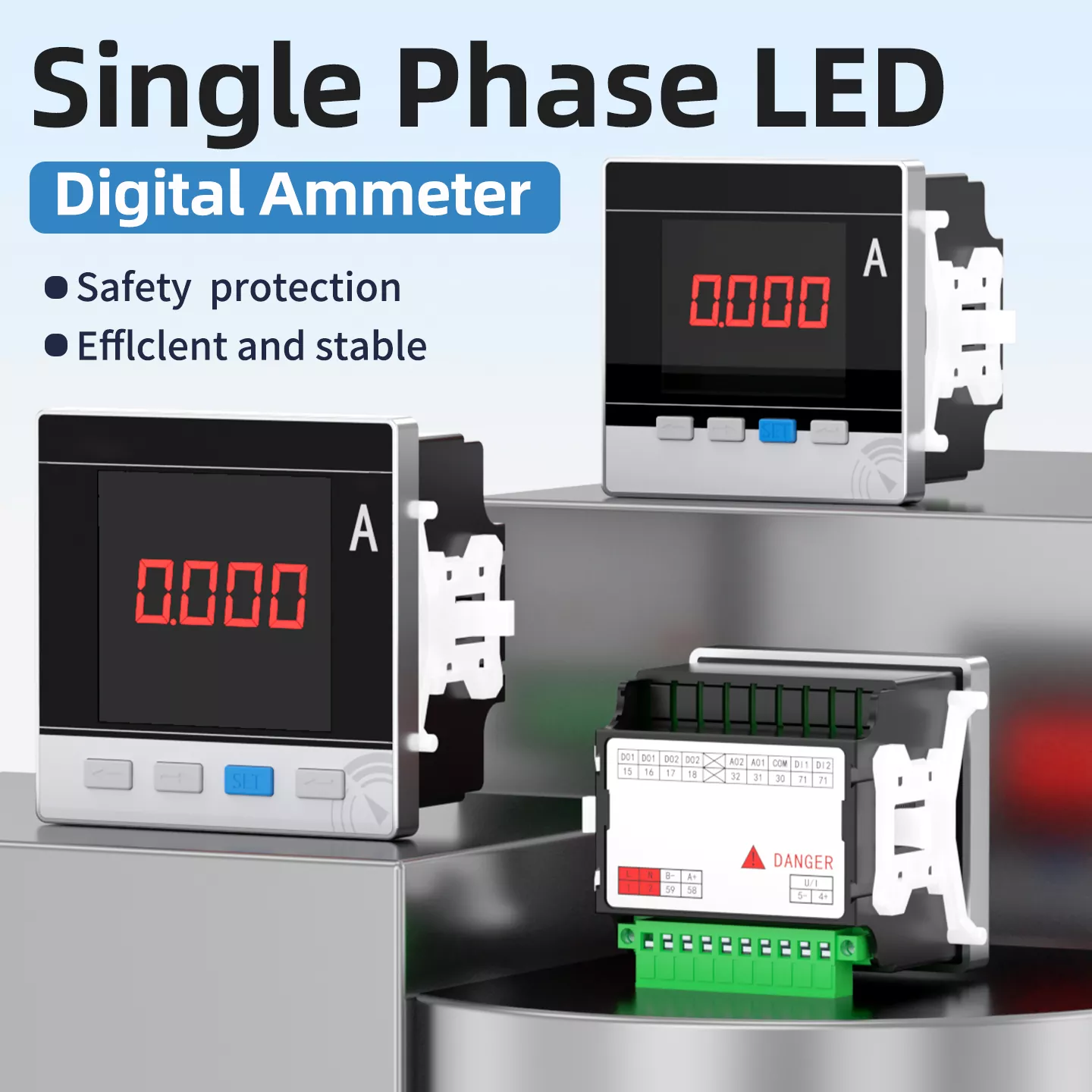 단상 LED 디지털 전류계